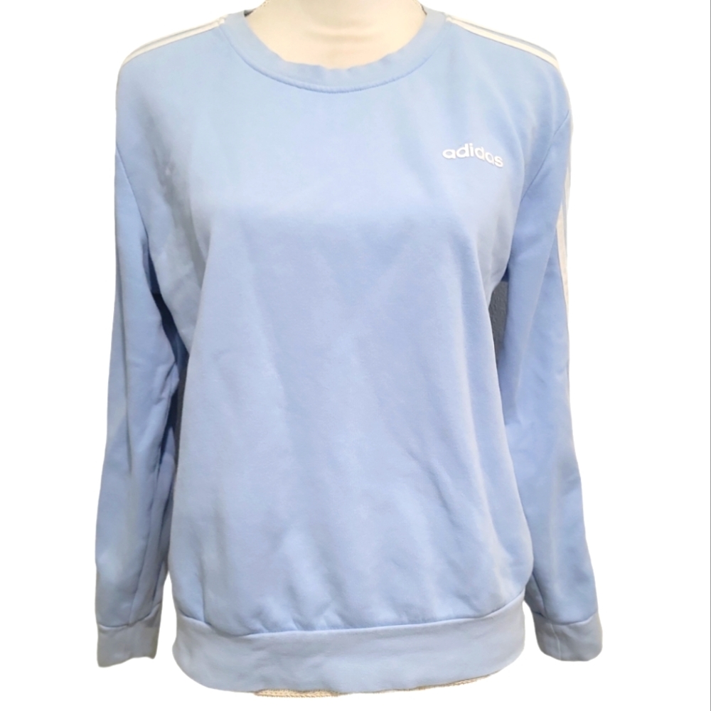 Adidas Blue Pullover Sweatshirt Size Large